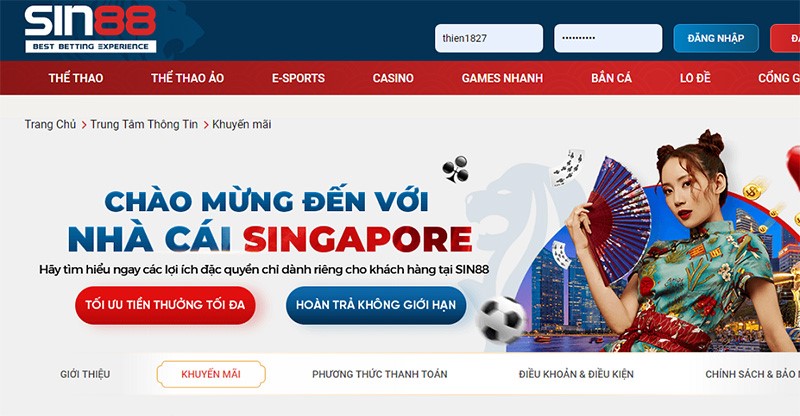 Sin88 &ndash; Nh&agrave; c&aacute;i b&oacute;ng đ&aacute;, đ&aacute;nh đề online thế hệ mới, uy t&iacute;n h&agrave;ng đầu Việt Nam